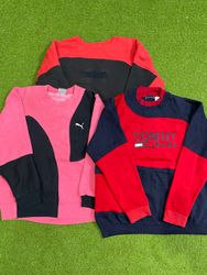 Upcycled Mixed branded sweatshirt