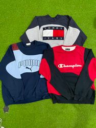 Upcycled Mixed branded sweatshirt
