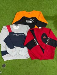 Upcycled Mixed branded sweatshirt