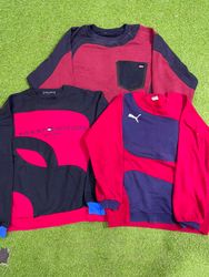 Upcycled Mixed branded sweatshirt