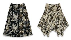 (FV-1626) Vintage Monochrome Midi Skirts Bundle | ..