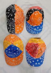 CR9018 UPCYCLED BANDANA CAPS