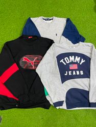 Upcycled Mixed branded sweatshirt