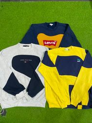 Upcycled Mixed branded sweatshirt