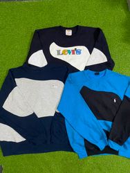 Upcycled Mixed branded sweatshirt