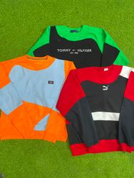 Sudadera de marca mélangée recyclée