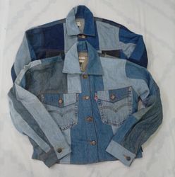 CR9028 UPCYCLED LEVI'S CROP JACKETS

MIX SIZES