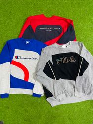 Upcycled Mixed branded sweatshirt
