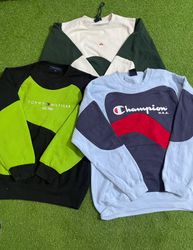 Upcycled Mixed branded sweatshirt