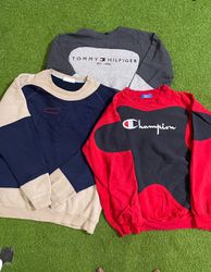 Upcycled Mixed branded sweatshirt
