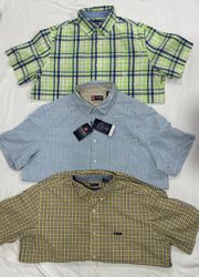 Chaps Shirts Half Sleeve B#154