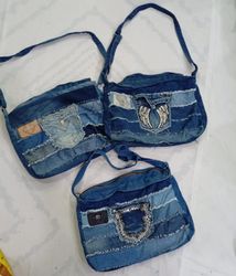 CR9034 UPCYCLED MISS ME BAGS