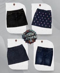 Y2K Classic Jean Skirt