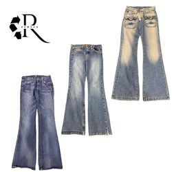 Y2K Era Cyber Girl Denim Jeans RW2114