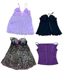 Y2K silk Nighties 20 pcs At 1009