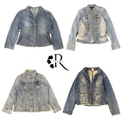 Y2K Paris Hilton Era Girl Denim Jackets RW2118