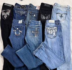 Miss Me, Rock Revival and True Religion Flare & Bo..