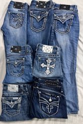 Miss me, Rock Revival & True Religion Capri Jeans ..