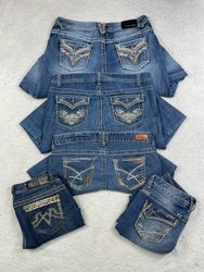 Y2k capri jeans