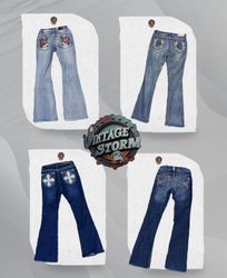 Y2K Embellished Jeans