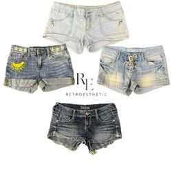 Y2K NYC IT GIRL DENIM SHORT RE-3392