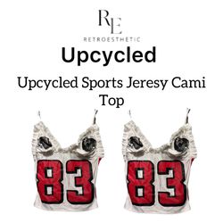 Upcycled Sports Jeresy Cami Top