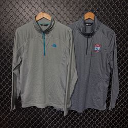 The north face half zip sweatshirts (fnc 180)
