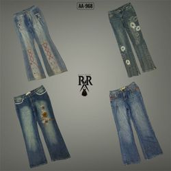 Y2K Britney Girl Denim Jeans (Aa-968)