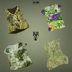 Y2K The Nature Vibe Mix Sleeveless Tops (AA-969)