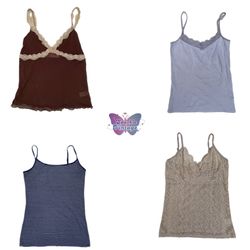 Y2k Old Navy Lace Cami Tops (SV-042)