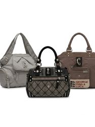 George, Gina & Lucy  Bags-Check grading
