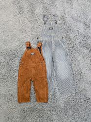 Vintage OshKosh Kids Dungarees | Denim Overalls Bu..