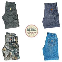 Vintage Carhartt Blue Denim Jeans Classi..