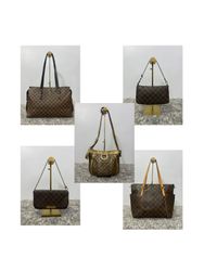 Luxury Designer Bags Bundle, Louis Vuitton & Gucci