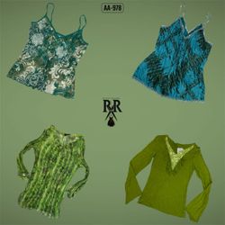 Y2K Natural Vibe Mix Tops (AA-978)