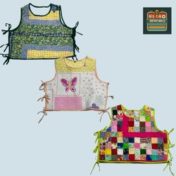 Upcycled Both-Side Opening Quilt Gilet