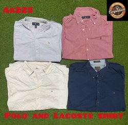 Polo and Lacoste shirt ak225