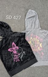 SD 427| Juicy Couture Vintage Zipper Hoodies