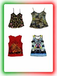 Floral Mesh Cami Tops Bundle(RM-06)