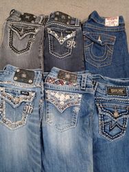 HD1489 Ladies Miss Me, True Religion and Rock Revi..