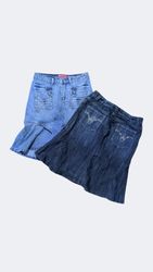 Y2K Denim Mini Skirts