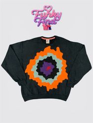 Upcycled Nike Patchwork Sweatshirt
