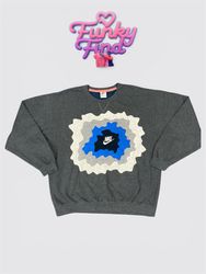 Upcycled Nike Patchwork Sweatshirt