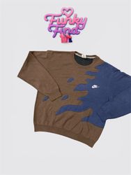 Upcycled Nike Patchworks Sweatshirt