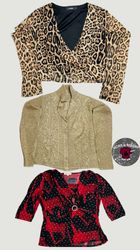 Y2k long sleeve blouse 10 pieces WR1714
