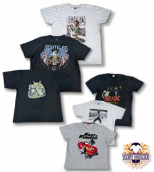 Vintage Music print T Shirt Y2K Graphic printed T-..