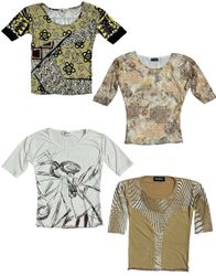 2000s It-Girl Earthy Tone x Y2K Tops: RE-053