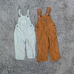Kids OshKosh B'gosh Denim Overalls Bundle