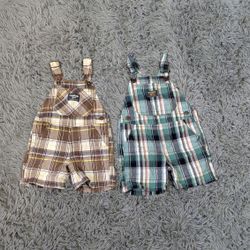OshKosh B'gosh Kids Denim Dungarees Bundle
