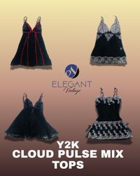 Y2K Cloud Pulse Mix Tops - EV1314
